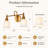 Cassiel 2-Light Dimmable Vanity Light-2082460859