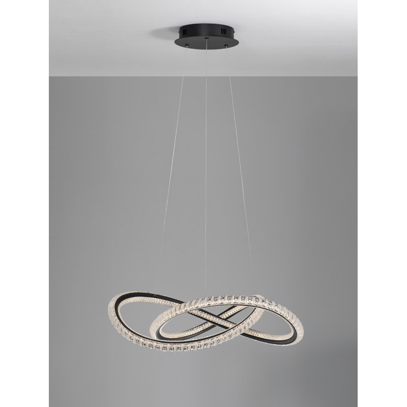  1 - Light Chandelier Geometric LED Pendant