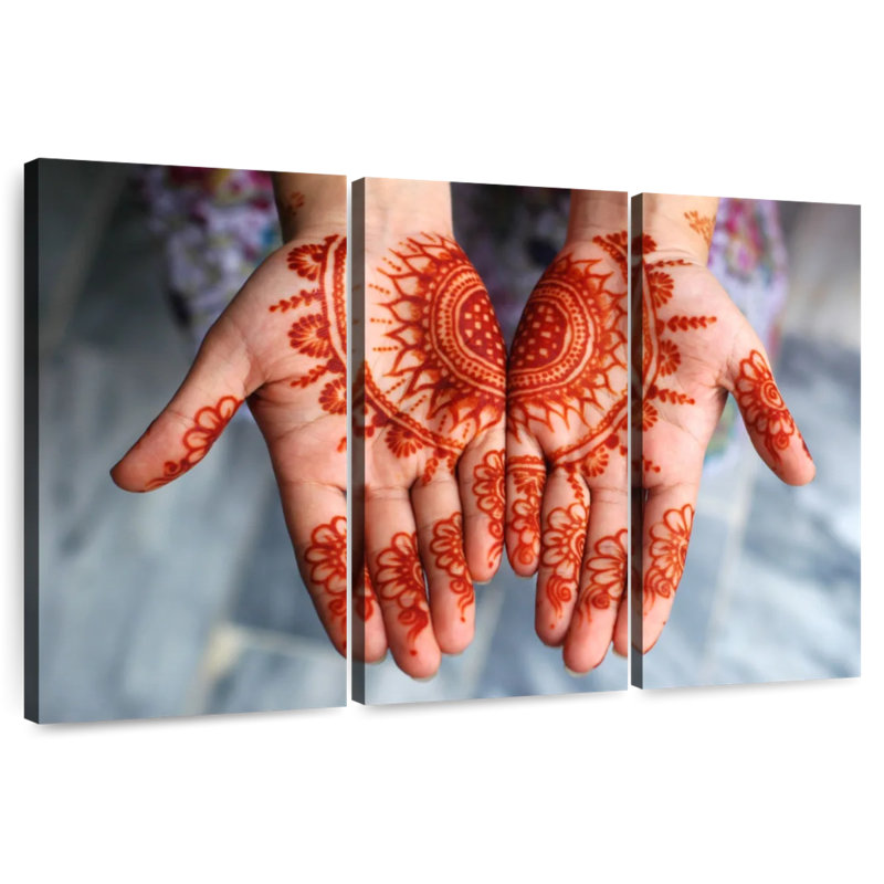 Lelend Eid Ul Fitr Mehndi, H 48 po x l 74 po