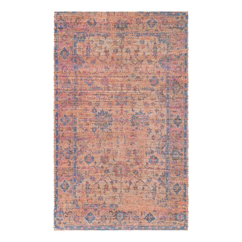 Watkin Oriental Indoor Rug, Rectangle 5'3" x 8'