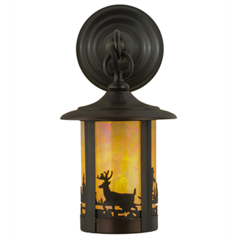 Wall Light, 13" H x 6" W x 11" D
