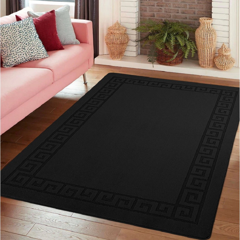 Solid Colour Area Rug, Rectangle 80 x 150 cm