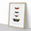 Moth Illustrations Pl.5 by Charles d' Orbigny - Picture Frame Painting Print-55581877-55581876