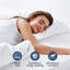Drap-housse double en microfibre brossée avec sangles pouvant accueillir jusqu'à 14 personnes-123495481-123495480