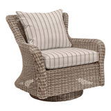 Sag Harbor Swivel Rocking Chair with Cushions 