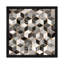 Black And White Cubes by Elisabeth Fredriksson - Print on Canvas-42155904-56730717