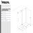 Julien 60" W x 76" H Frameless Shower Door with Heat Soaking Process and Protective Coating Treatment-2030136209