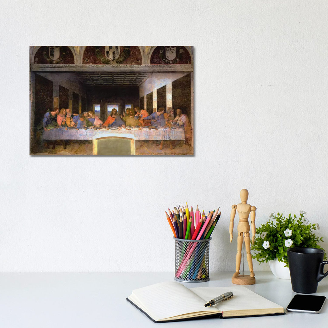 The Last Supper by Leonardo Da Vinci - Painting on Canvas