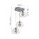 Bohn 3 - Light Geometric Pendant
