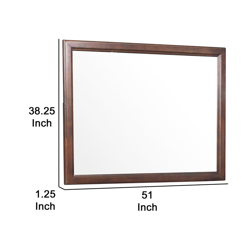 Miroir Saffia, Brun