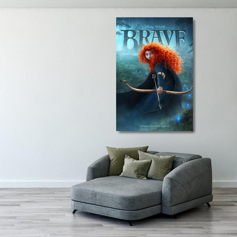Brave, 40" H x 27" W