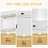 83.4"Tall Bookshelf With 3-Layer LED Lightings, Modern Bookcase With Sliding Doors And Open Shelves,Storage Bookshelf For Living Room