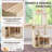 Guisborough 55'' H Cat Tree