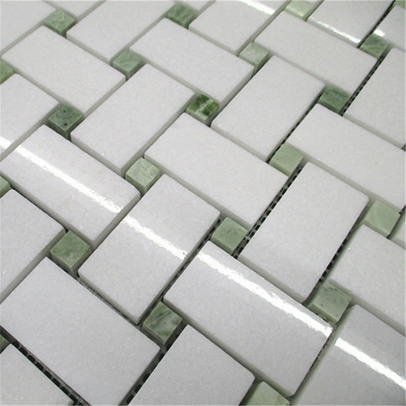 12" x 12" Marble Mosaic Wall & Floor Tile