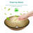 Bathroom Round Sink, Tempered Glass Vessel Bathroom Sink With Faucet And Pop-Up Drain