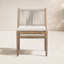 Chaise d'appoint d'extérieur avec coussin Baltzer Eucalyptus-408166952