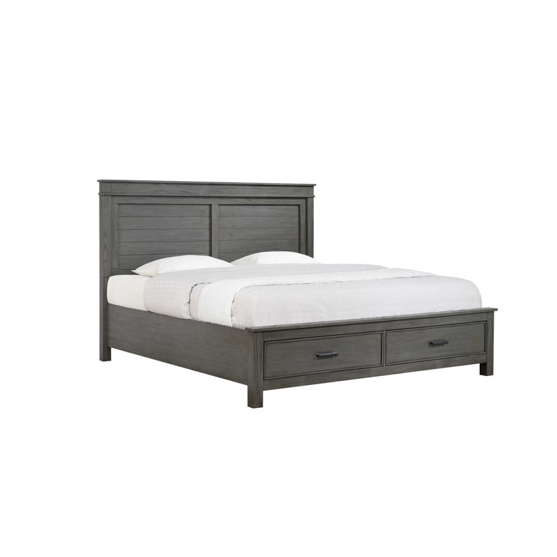 Yareli Solid Wood Platform Storage Bed