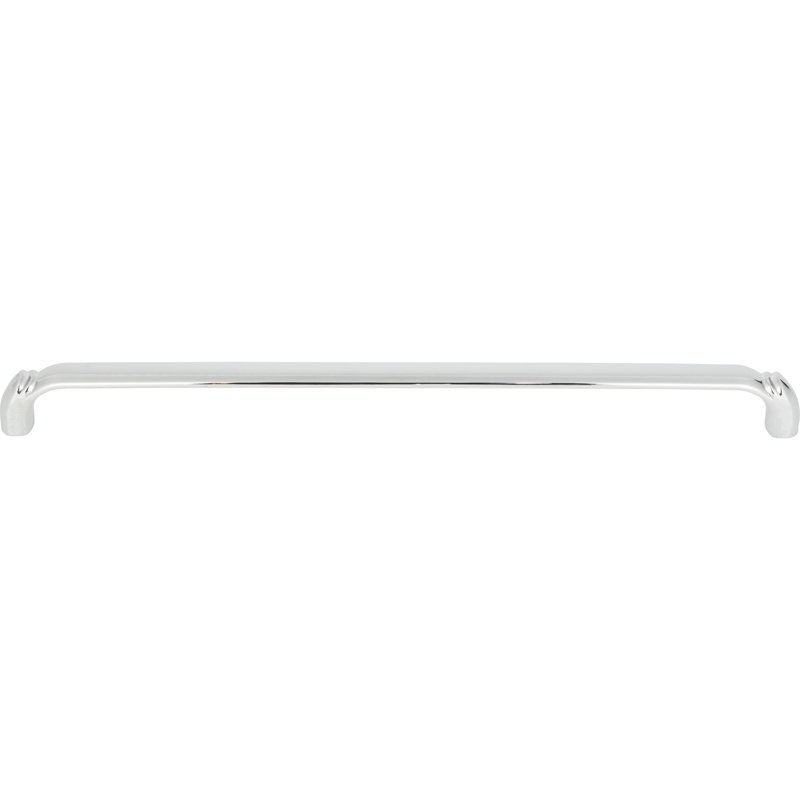 Pomander Bar pull, Polished Chrome, 12" Center to Center