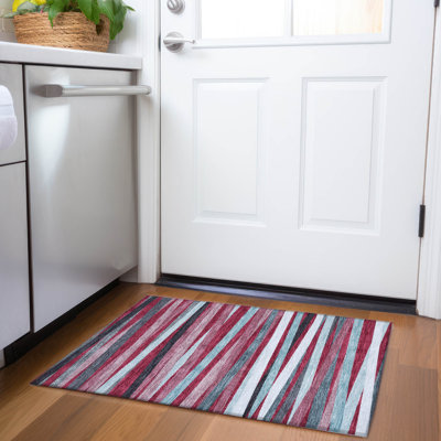 Premium Machine Washable Natoma AMF997 Stripes Rug