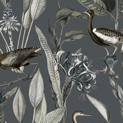 Papier peint floral 