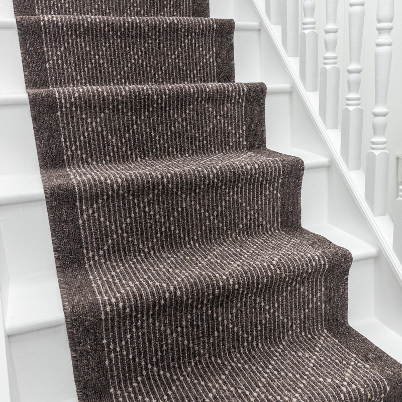 Stair Runner Geometric Area Rug, Runner 66 x 450 cm