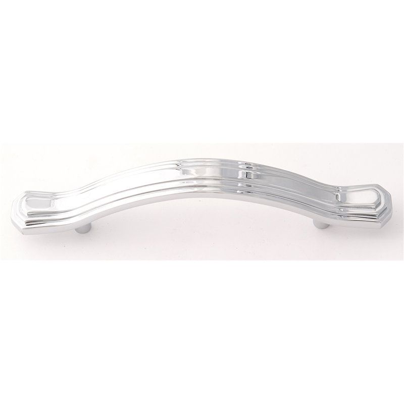 Geometric Arch Pull, Polished Chrome
