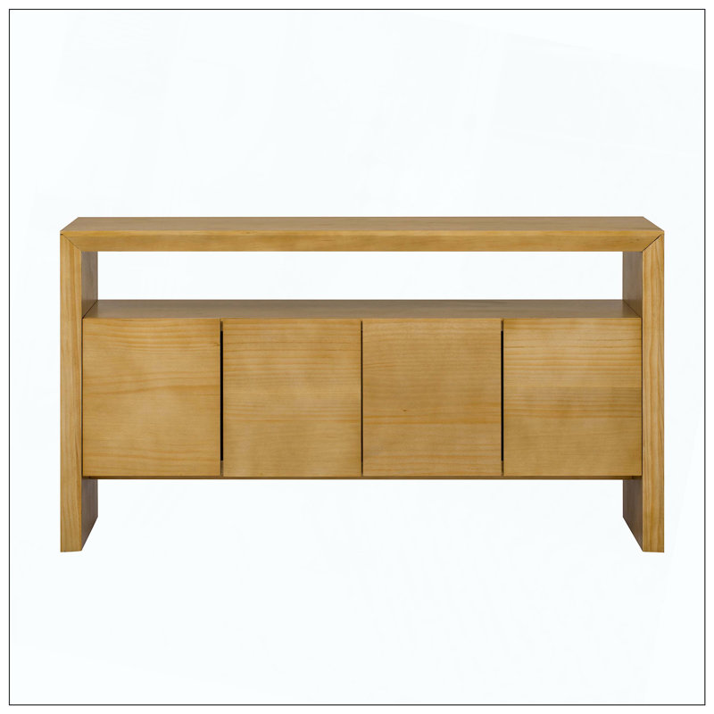 Buffet buffet avec portes, Naturel