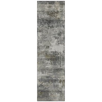 Machine Washable Indoor/Outdoor Wagenen ACN2368 Abstract Rug