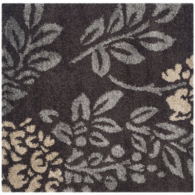 Chanhassen Shag Performance Floral Rug