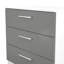 Bernay 74 cm W Chest of 3 Drawers