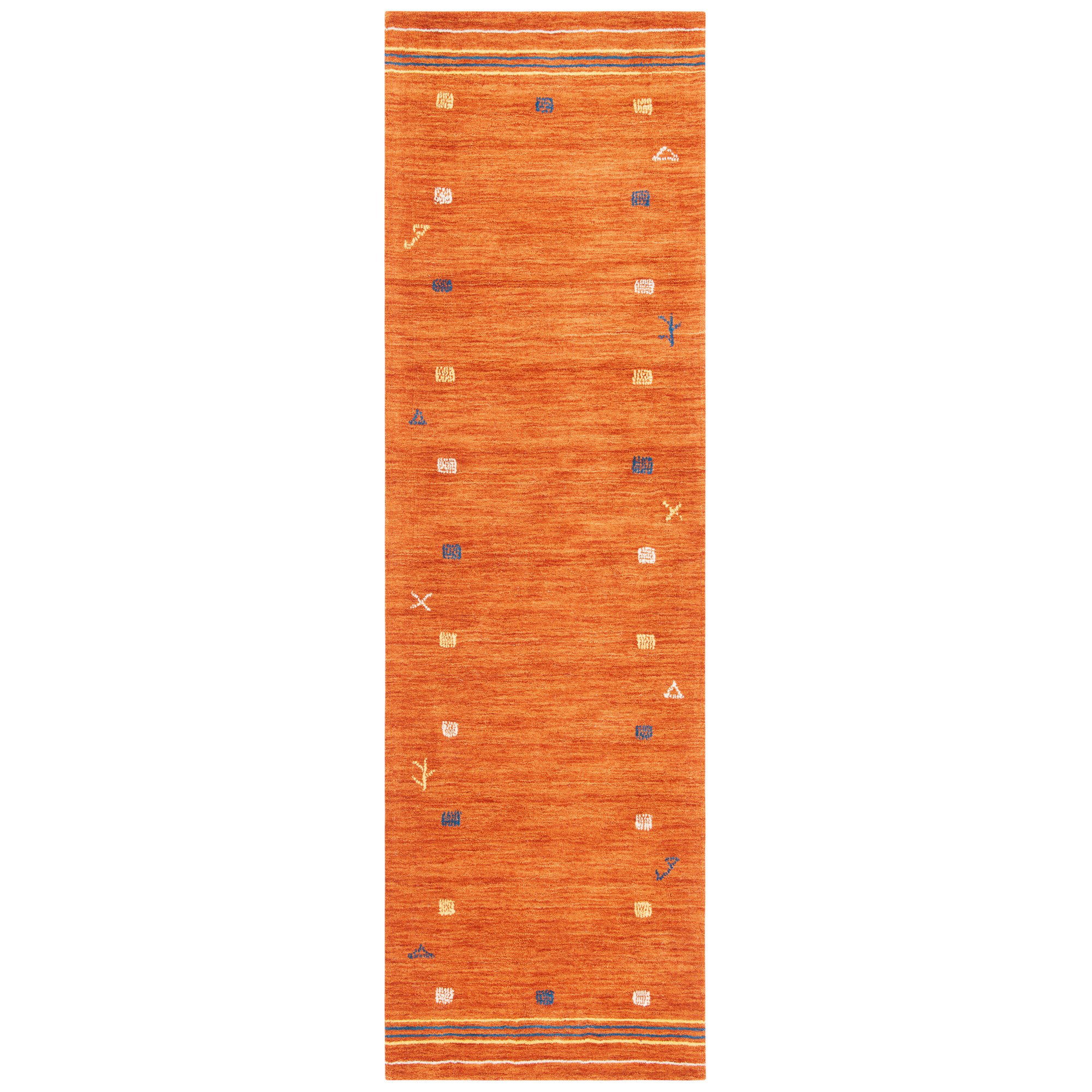 Danette Hand Loomed Wool Rug, Runner 2'3" x 8'