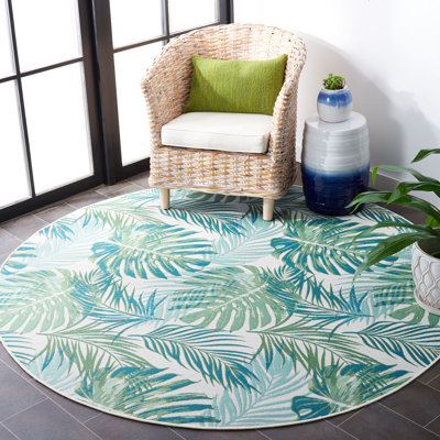 Ivanna 500 Performance Floral Indoor/Outdoor Area Rug