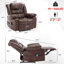 Fauteuil inclinable de massage en cuir respirant-1917437677