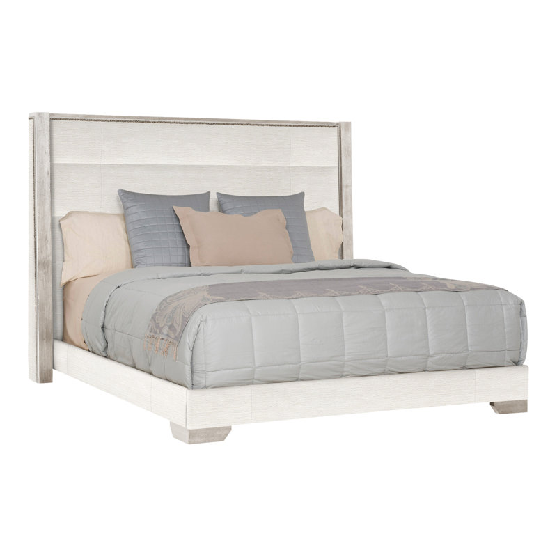 Thom Filicia Home Century Club King Bed, Nadia Parchment, Yes, Navajo