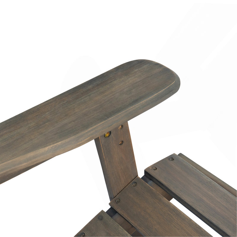 Acacia Patio Lounge Chair, Gray