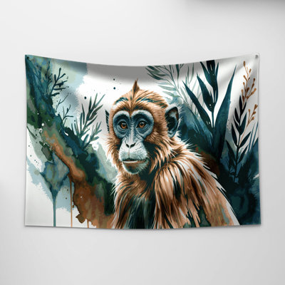 Tapisserie murale «Wildlife Vervet»