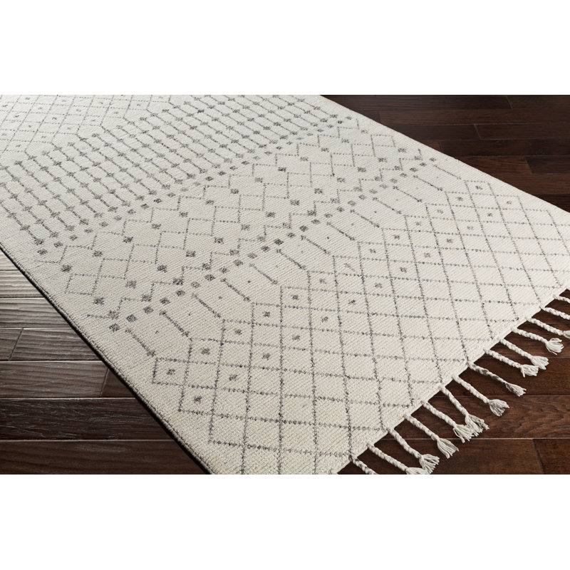Blythe Wool Geometric Indoor Rug, Rectangle 2' x 3'