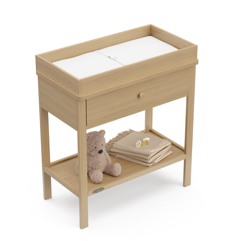Graco Storage Changing Table, Driftwood