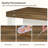 Kitchen Island With Storage Shelves, 55 Inch Kitchen Shelf With Large Worktop, Stable Wooden Structure, Farmhouse Style-1663734938