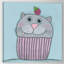 'Kitten with Raspberry' Canvas Art-19625590