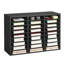 Organisateur de livres en bois avec 27 tablettes amovibles-111037840