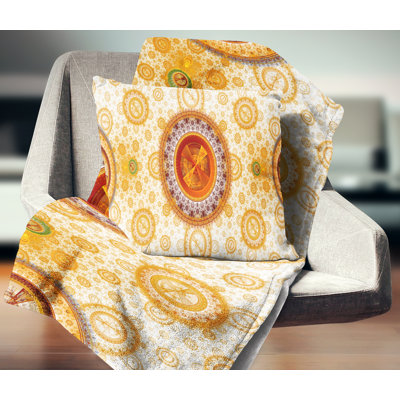 Psychedelic Relaxing Art - Abstract Printed Pillow