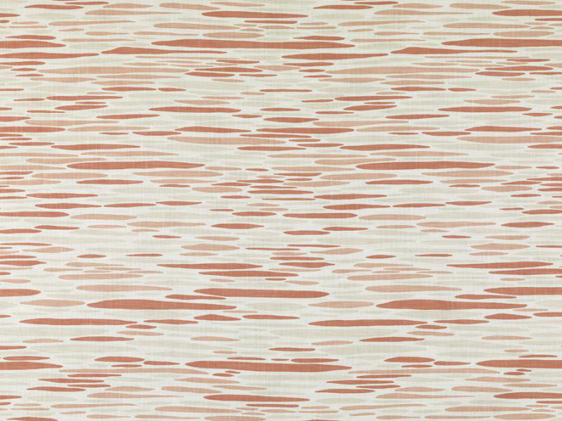 Tissu Whimsy Garden Island, Corail