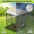 70.8'' H Steel Kennel Deck With Door