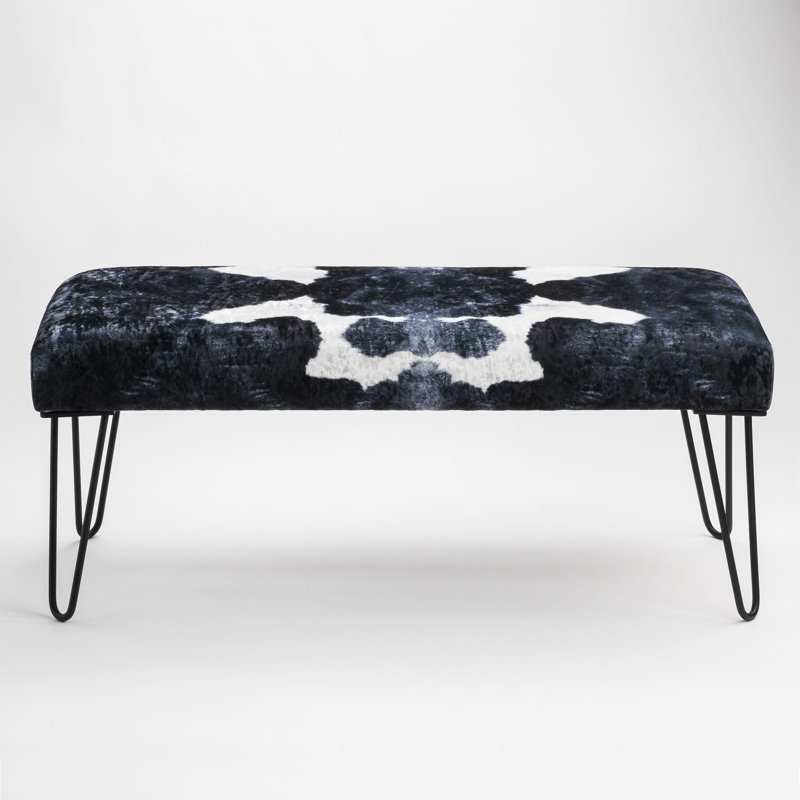 Surig Upholstered Bench, H40 x W60 x D35cm