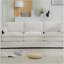 Canapé rembourré 89 po à 3 places surdimensionné et confortable 89 po Canapé double à 3 places avec coussin moelleux pour canapé, beige-167529382