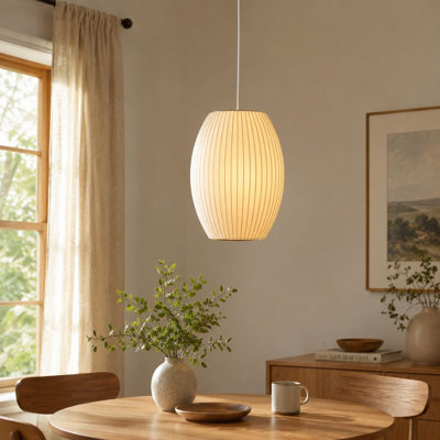 Vela Faux Silk Pendant Collection