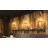 Plug-in Farmhouse Wall Sconce Bamboo Rattan Shade with Wooden Antler Arm(Bulb Not Included)