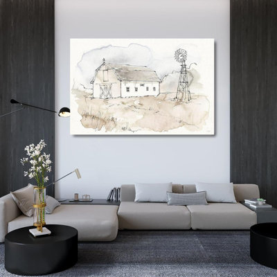 Gracie Oaks Tavoletti, Anne Gallery Wrapped Canvas Art Titled: Fresh Farmhouse VIII