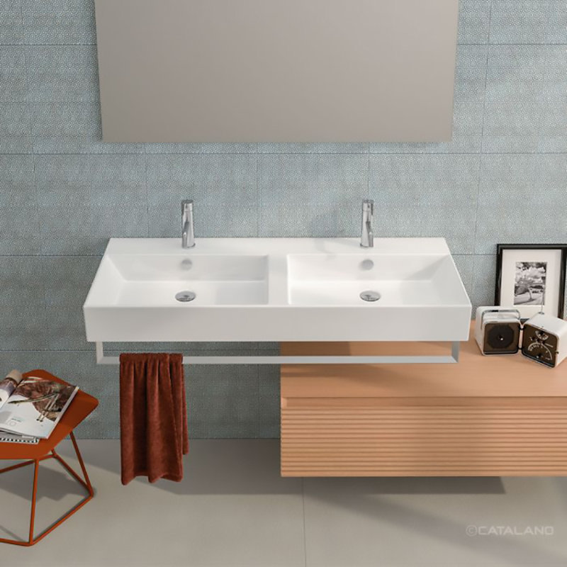 Premium 47.25'' L Bathroom Sink